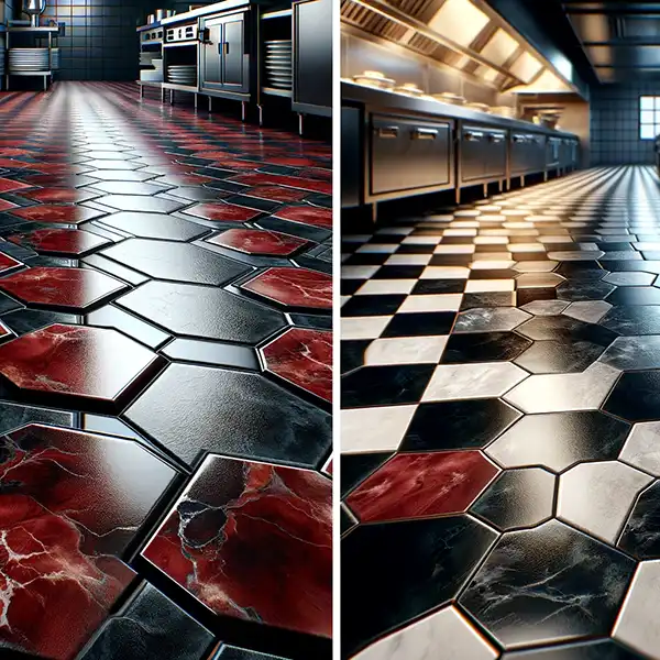 Kitchen Floor Tiles by Zeran Floors