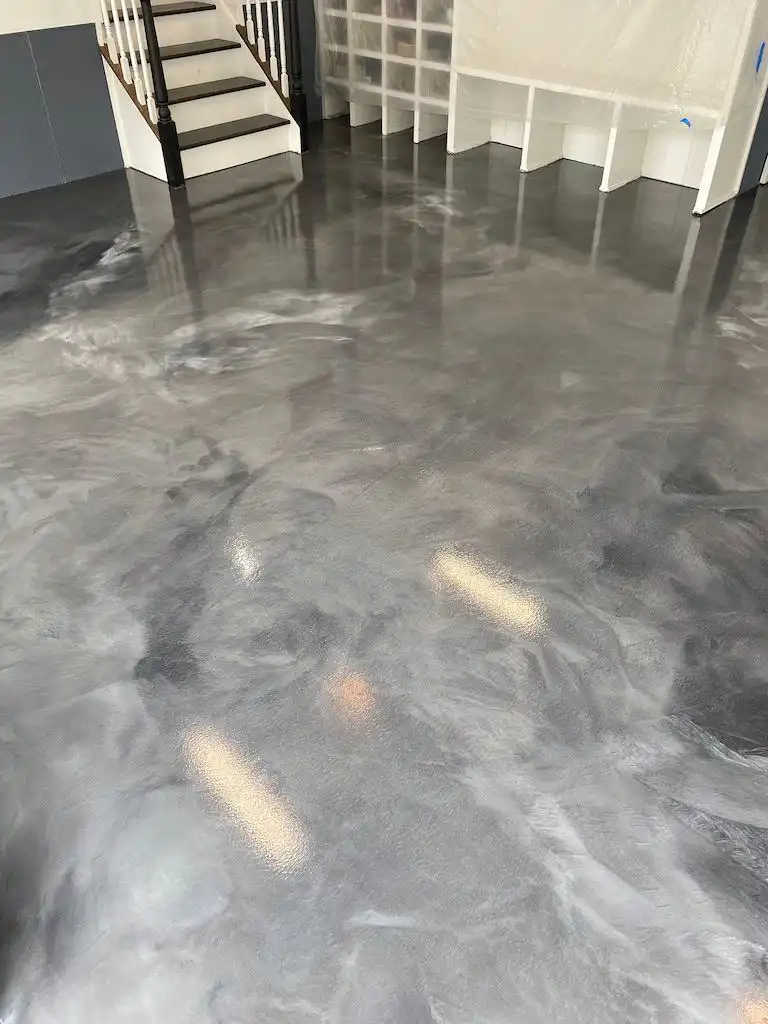 Polishing concrete by Zeran Floors